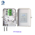 Fast delivery high quality 16 Core  outdoor FTTH fiber optic distribution box, FDB 16 fiber optic distribution box